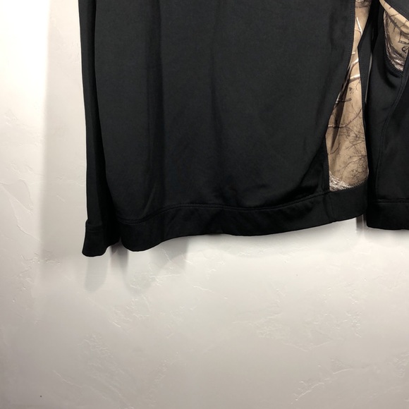 Toro black and camouflage zip up hooded sweatshirt size large - Picture 9 of 11